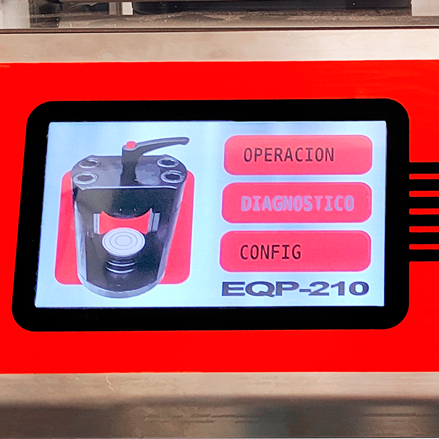 EQP-210 Pantalla